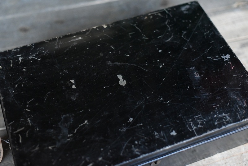 105154 ヴィンテージ アイアンボックス 箱 英国製