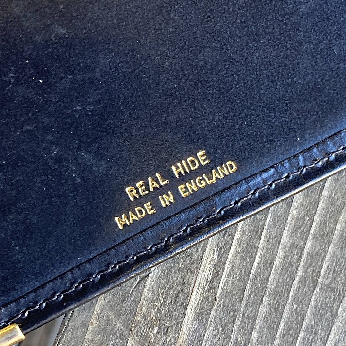 106289 ヴィンテージ AA 「Automobile Association」 レザー手帳 REAL HIDED MADE IN ENGLAND