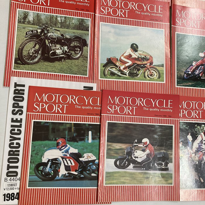 B4405　1985　11冊セット 「MOTORCYCLE SPORT」 モーターサイクルスポーツ 英国 旧車雑誌
