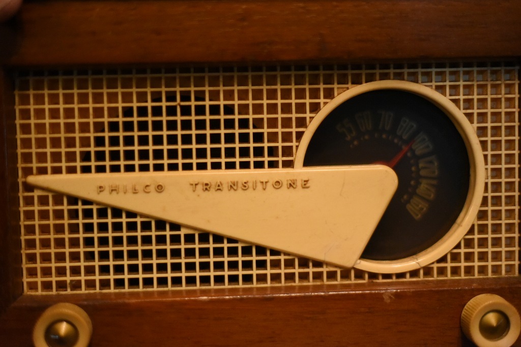 R0023 レンタル ヴィンテージ　ラジオ 「PHILCO TRANSITONE RADIO」