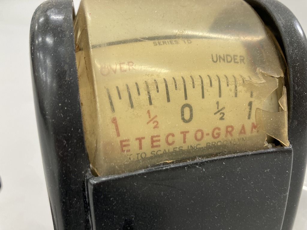 108343　ヴィンテージ　スケール　「DETECTO SCALES INC.」 BROOKLYN,N.Y. SERIES 1D 1852 