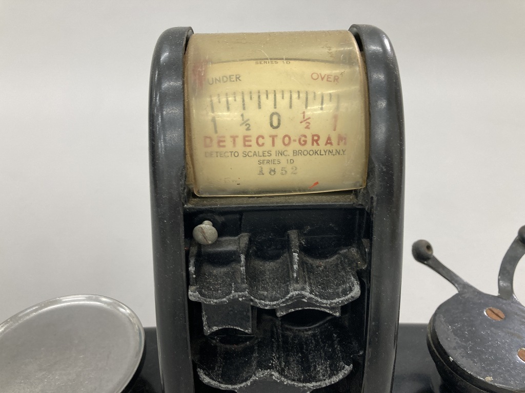 108343　ヴィンテージ　スケール　「DETECTO SCALES INC.」 BROOKLYN,N.Y. SERIES 1D 1852 