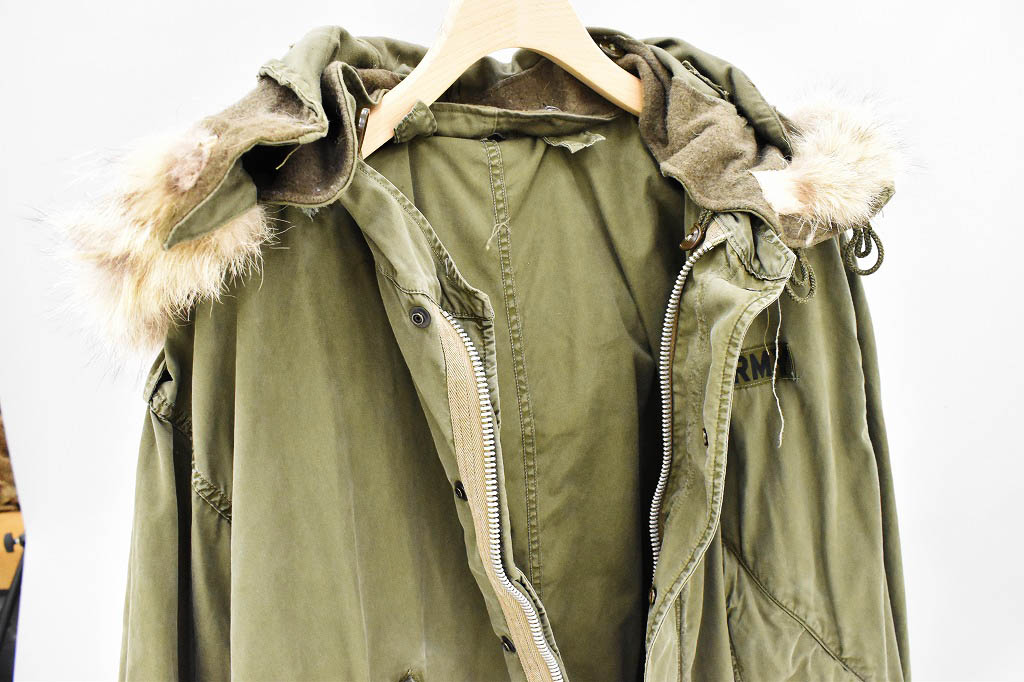 109027 [CO] VINTAGE 50s US ARMY「M51 FISHTAIL PARKA」フィッシュ