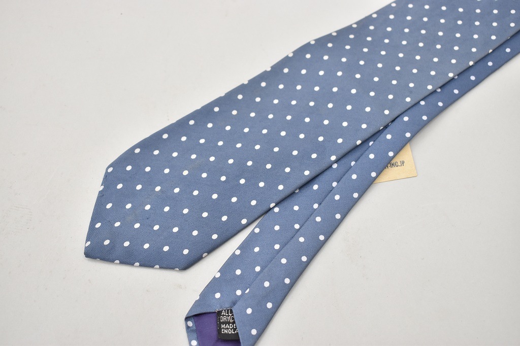 108450 「ALL SILK MADE IN ENGLAND HARRODS」 ヴィンテージ ネクタイ