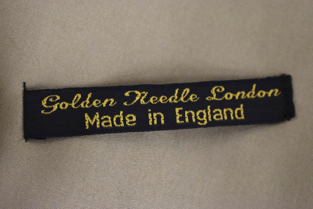 ベレー帽　ネイビー INNOCENT ＆ GOLDEN NEEDLE LONDON コラボ商品！ Made in Great Britain
