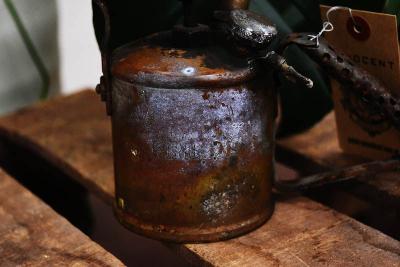 105296 「PRIMUS」　B.A.HJORTH プリムス　ブラス　トーチ　バーナー　ブロートーチ　コンロ　キャンプ　真鍮　MADE IN　SWEDEN