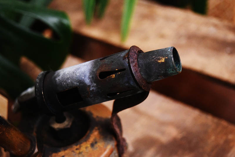 105296 「PRIMUS」　B.A.HJORTH プリムス　ブラス　トーチ　バーナー　ブロートーチ　コンロ　キャンプ　真鍮　MADE IN　SWEDEN