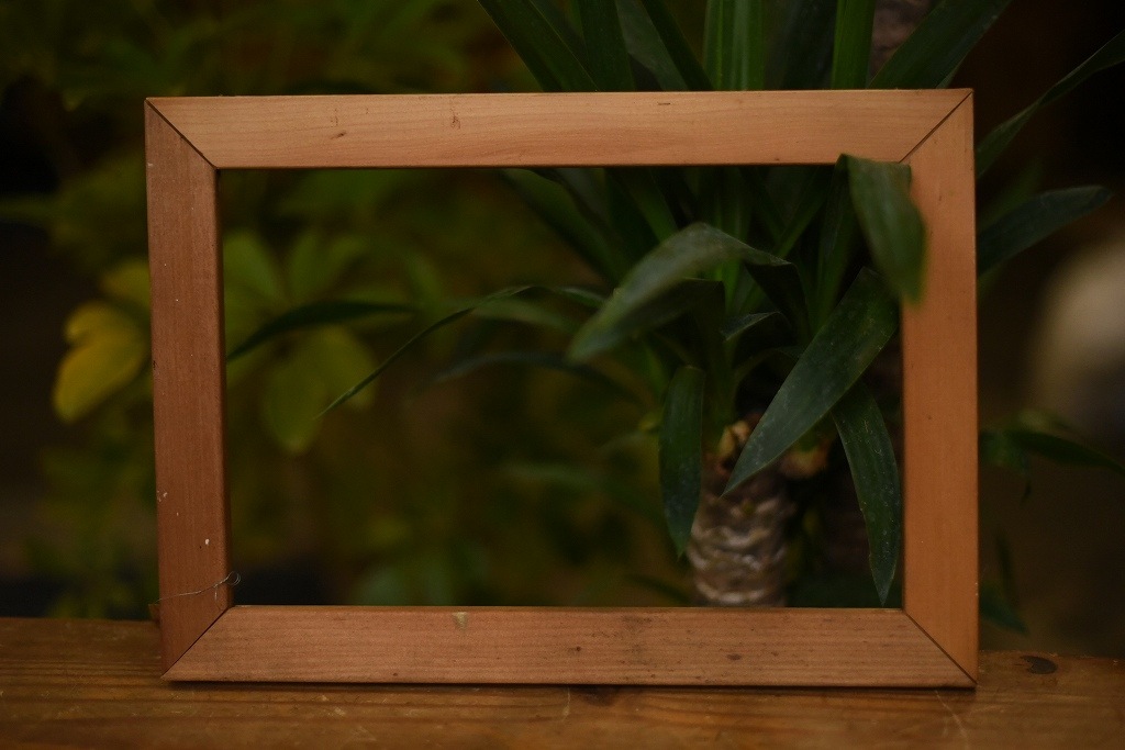 103607 ヴィンテージ　ウッドフレーム 額縁