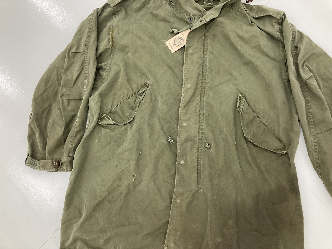 108231 US ARMY M-51 M size 1953年 フィッシュテールパーカー 108231 US ARMY M-51 M size 1953年 フィッシュテールパーカー