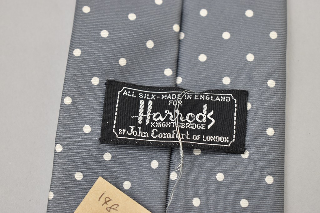 108477「ALL SILK MADE IN ENGLAND HARRODS」 ヴィンテージ ネクタイ