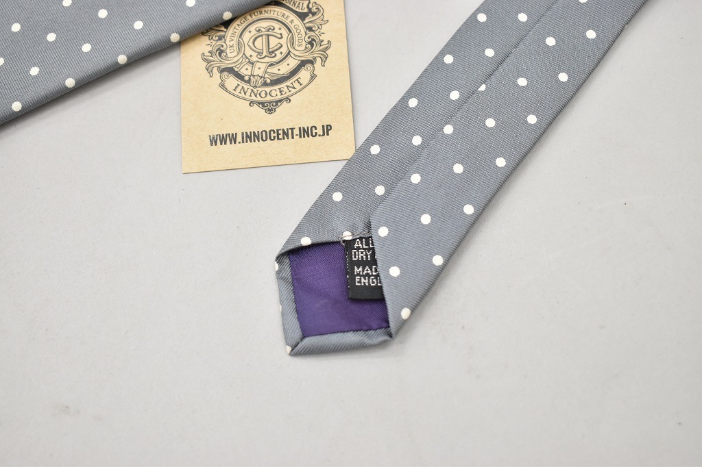 108477「ALL SILK MADE IN ENGLAND HARRODS」 ヴィンテージ ネクタイ