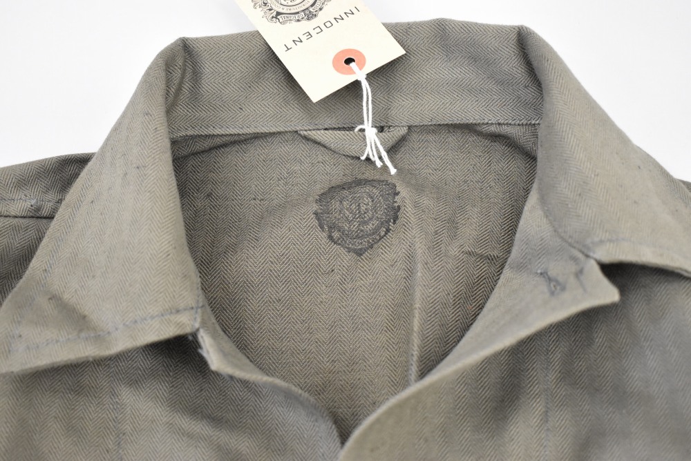 再生産 INNOCENT Original products ユーロミリタリー「オーストリア HBT リメイクジャケット」　SIZE : M/L
