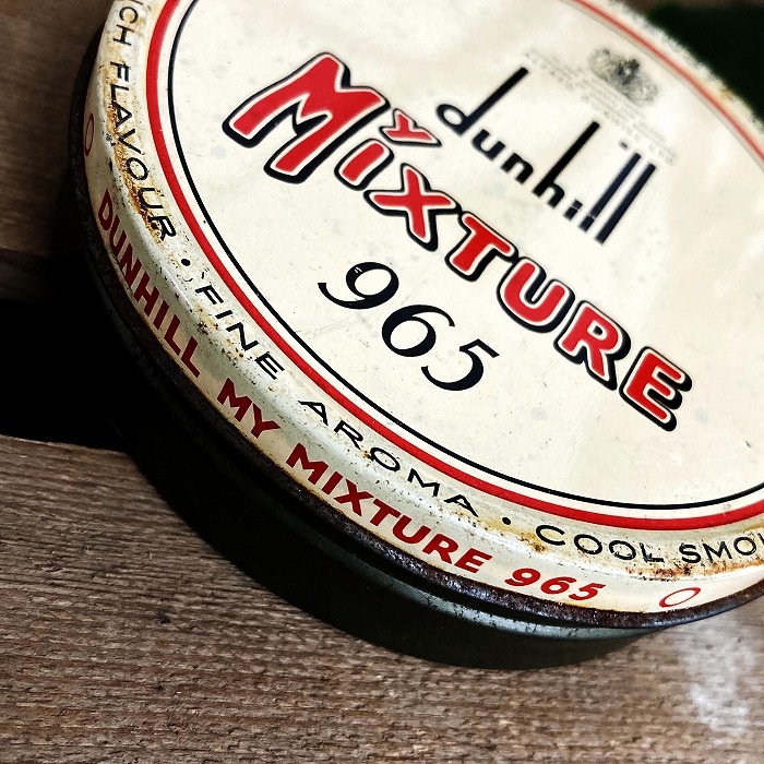 105951 ヴィンテージ　「dunhill」　ダンヒル　「MIXTURE965」　丸缶 MADE IN ENGLAND 英国製