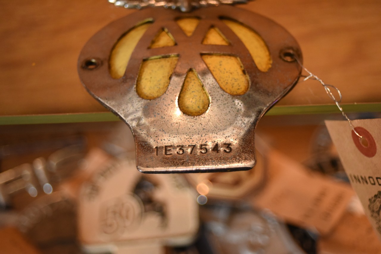 101420 UK ヴィンテージ　AA Automobile Association カーバッチ