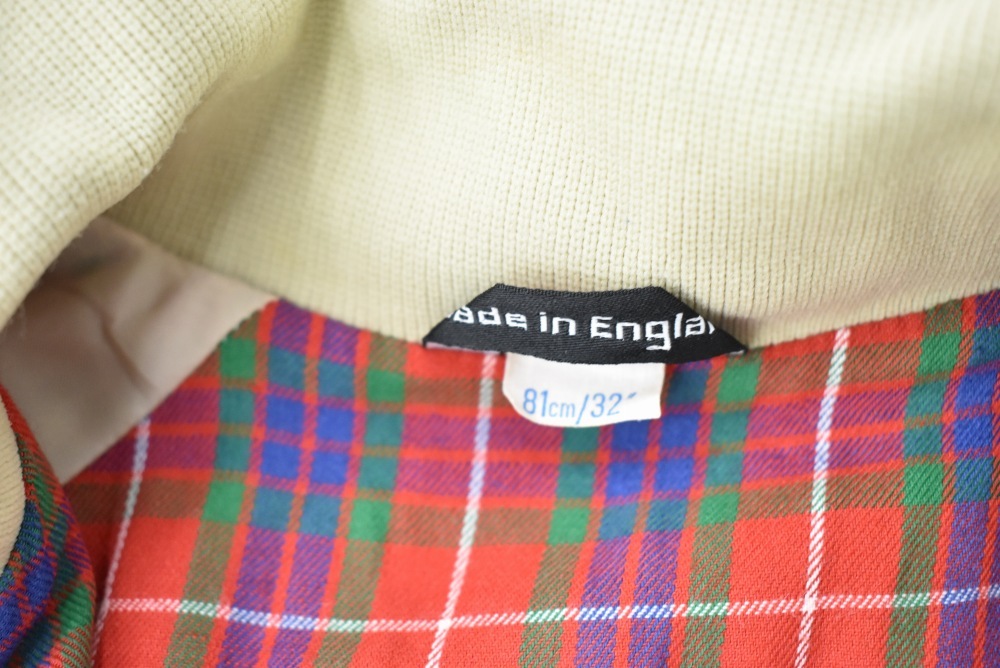 109474 ヴィンテージ 「BARACUTA」ハリントンジャケット G9 スィングトップ MADE IN ENGLAND