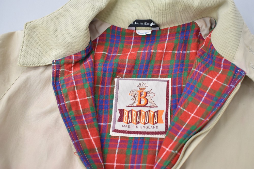 109474 ヴィンテージ 「BARACUTA」ハリントンジャケット G9 スィングトップ MADE IN ENGLAND