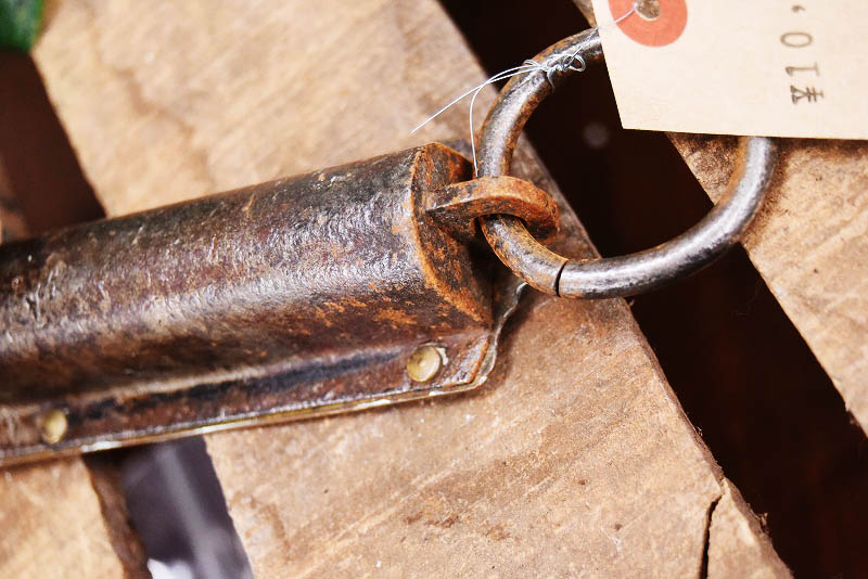 105329 ヴィンテージ　「SALTER SPRING BALANCE」　バネ秤　計量器　吊り下げ式秤　スケール　真鍮製　ブラス　英国 MADE IN ENGLAND