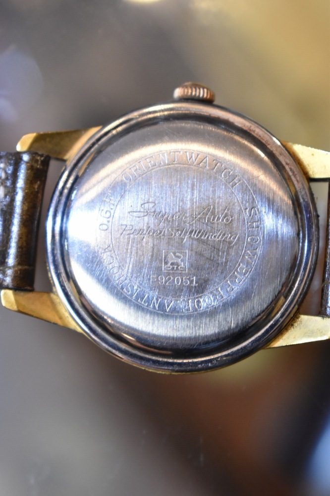 108643 腕時計 1960s VINTAGE Orient Super Auto PerfectSelfWinding ヴィンテージ 21石 手巻き