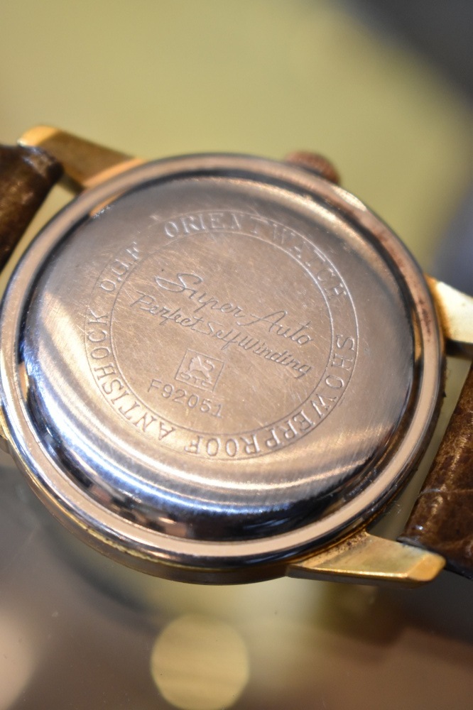 108643 腕時計 1960s VINTAGE Orient Super Auto PerfectSelfWinding ヴィンテージ 21石 手巻き
