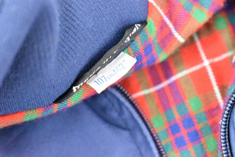 109473 ヴィンテージ 「BARACUTA FOURCLIMES」ハリントンジャケット G9 スィングトップ MADE IN ENGLAND