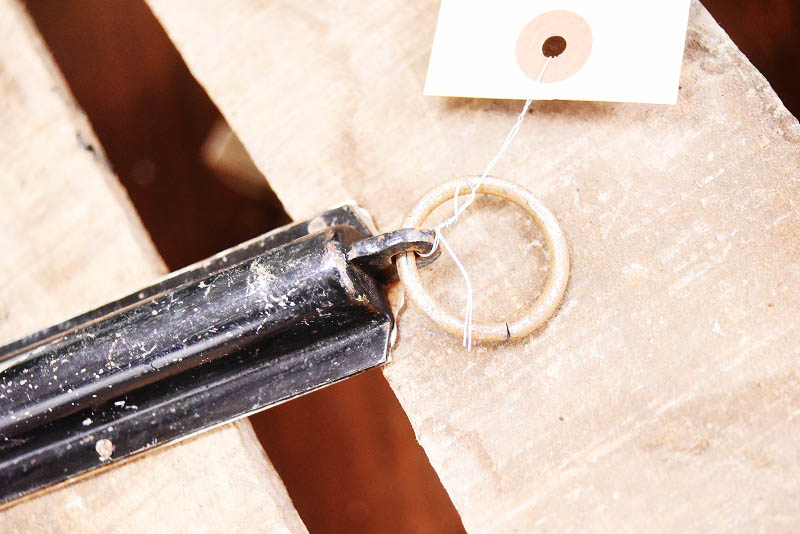 105328 ヴィンテージ　「SALTER SPRING BALANCE」　バネ秤　計量器　吊り下げ式秤　スケール　真鍮製　ブラス　英国 MADE IN ENGLAND