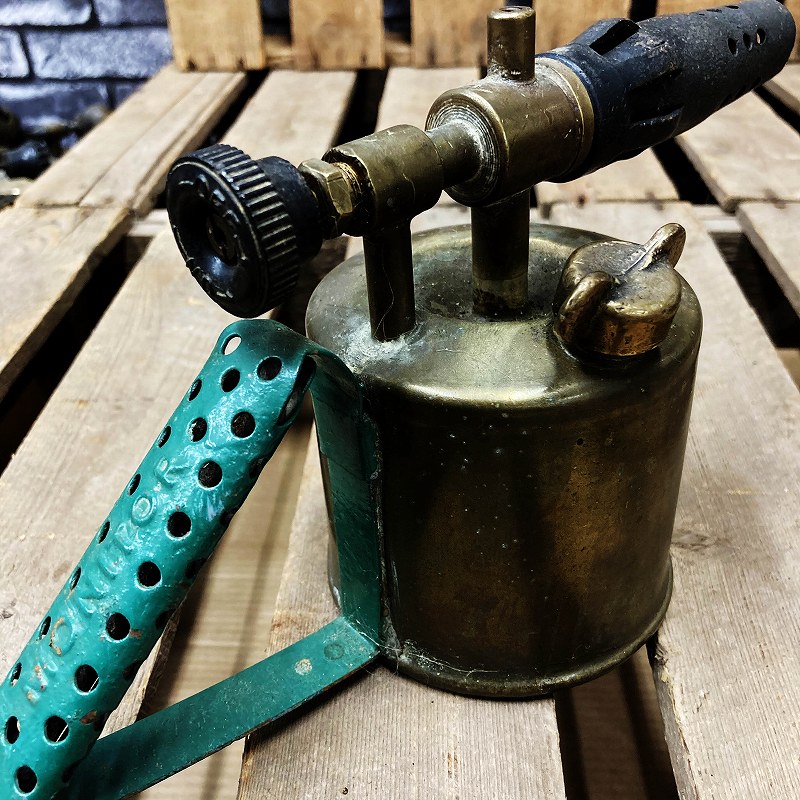 106019 ブラス 「MONITOR」 No.43A トーチ バーナー ブロートーチ コンロ キャンプ 真鍮 MADE IN BRITISH