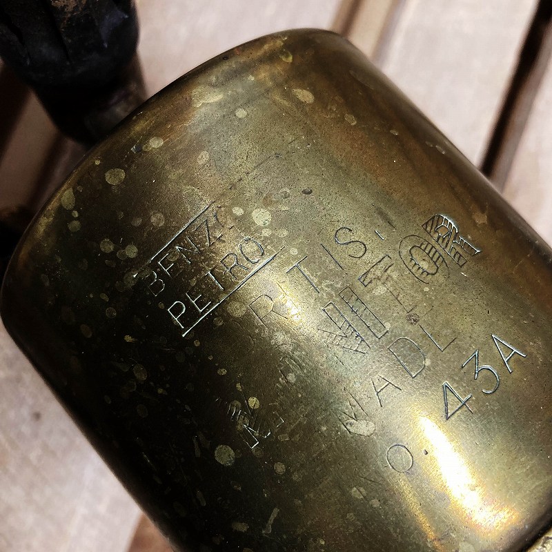 106019 ブラス 「MONITOR」 No.43A トーチ バーナー ブロートーチ コンロ キャンプ 真鍮 MADE IN BRITISH