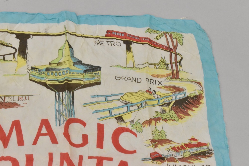 108725 ヴィンテージ 中判 スーベニア カウボーイ スカーフ Souvenir scarf