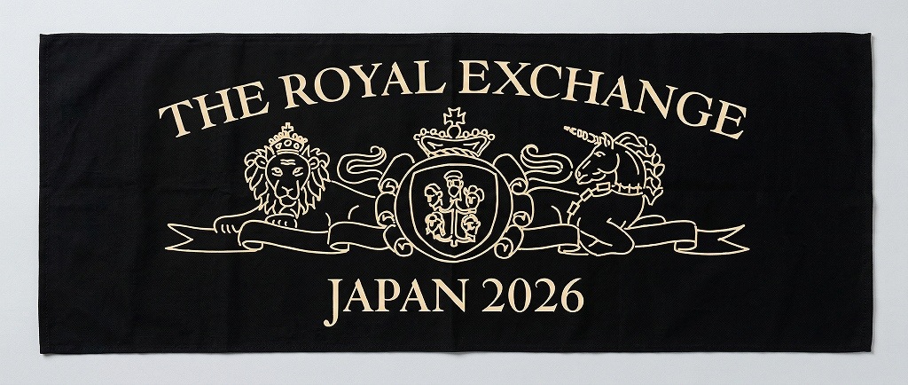 手ぬぐい「THE ROYAL EXCHANGE JAPAN TOUR 2026」公式ツアーグッズ