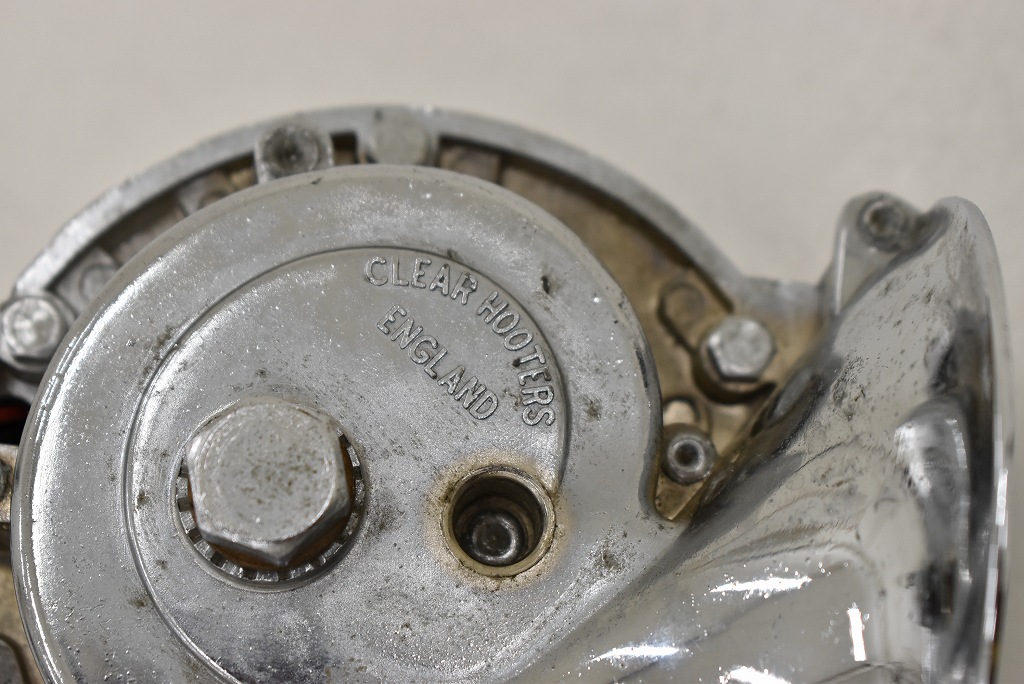 109804 1960s Clear Hooters Alpine Horn アルペンホーン 2個SET vespa