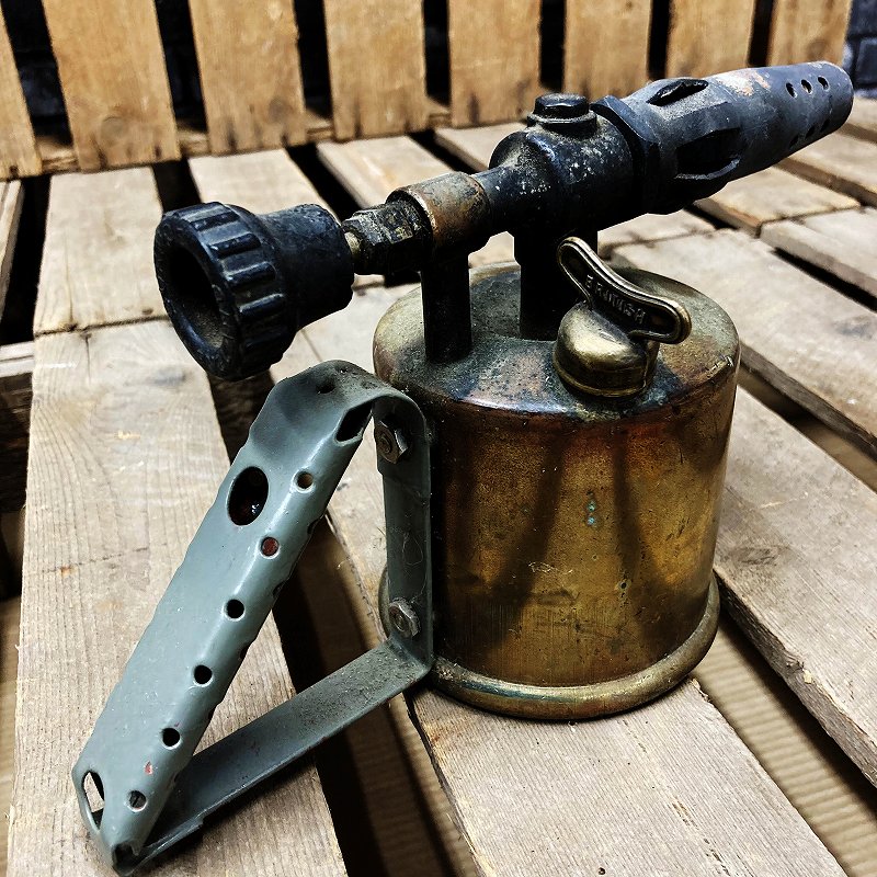 106020 ブラス トーチ バーナー ブロートーチ コンロ キャンプ 真鍮 MADE IN BRITISH