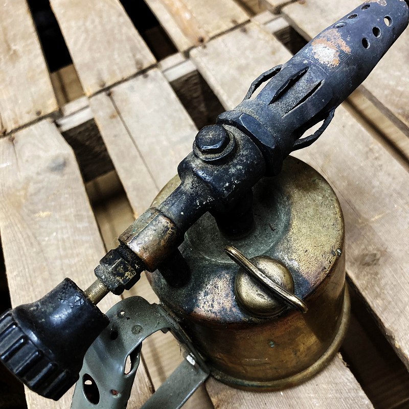 106020 ブラス トーチ バーナー ブロートーチ コンロ キャンプ 真鍮 MADE IN BRITISH