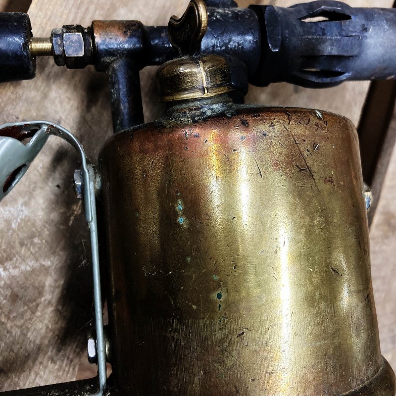 106020 ブラス トーチ バーナー ブロートーチ コンロ キャンプ 真鍮 MADE IN BRITISH