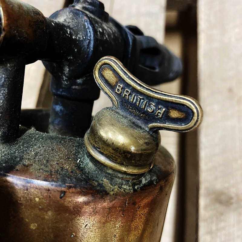 106020 ブラス トーチ バーナー ブロートーチ コンロ キャンプ 真鍮 MADE IN BRITISH