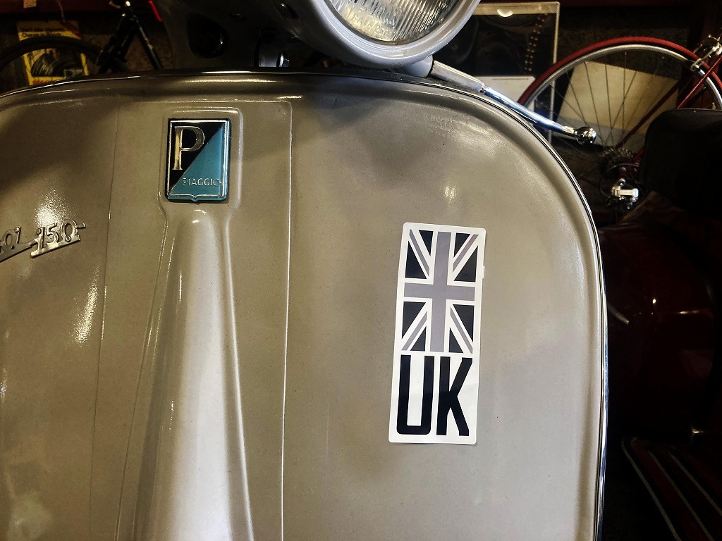 UKシリーズ・ステッカー　「UK UNION JACK」　カスタム　シール