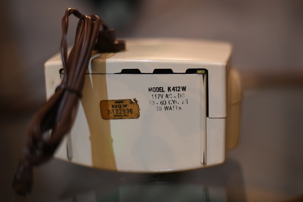 R0029 レンタル ヴィンテージ　ラジオ 「MODEL K412W ZENITH Electronics U.S.A.」