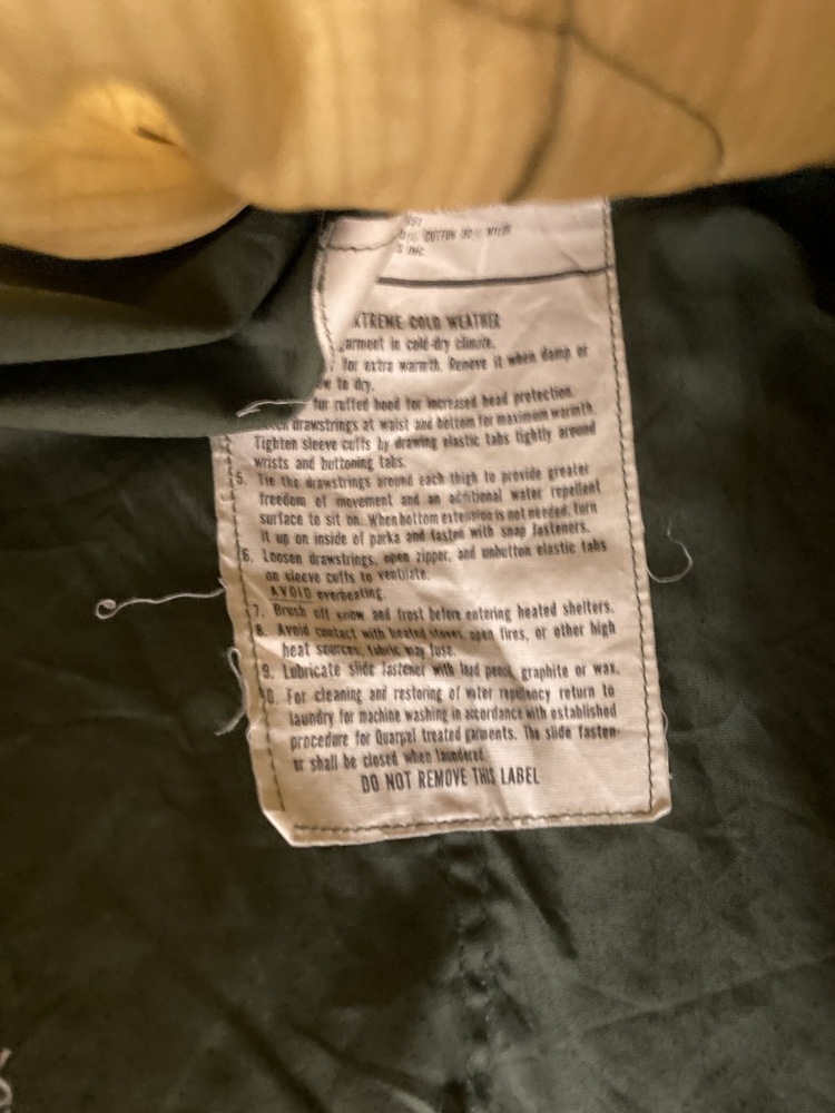 109254 [TF]  VINTAGE 65s US ARMY「M65 FISHTAIL PARKA」FULL SET フィッシュテールパーカー ヴィンテージ モッズコート