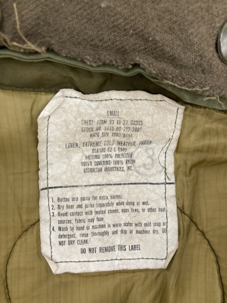 109254 [TF]  VINTAGE 65s US ARMY「M65 FISHTAIL PARKA」FULL SET フィッシュテールパーカー ヴィンテージ モッズコート