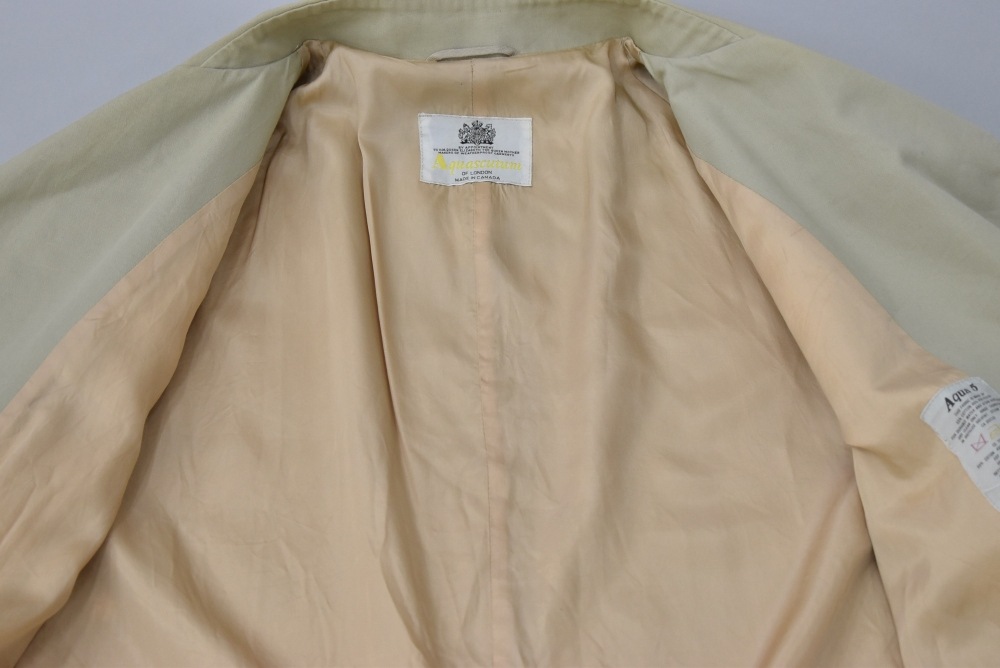 109486 ヴィンテージ「Aquascutum」ステンカラーコート 
