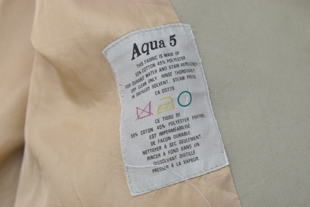 109486 ヴィンテージ「Aquascutum」ステンカラーコート 