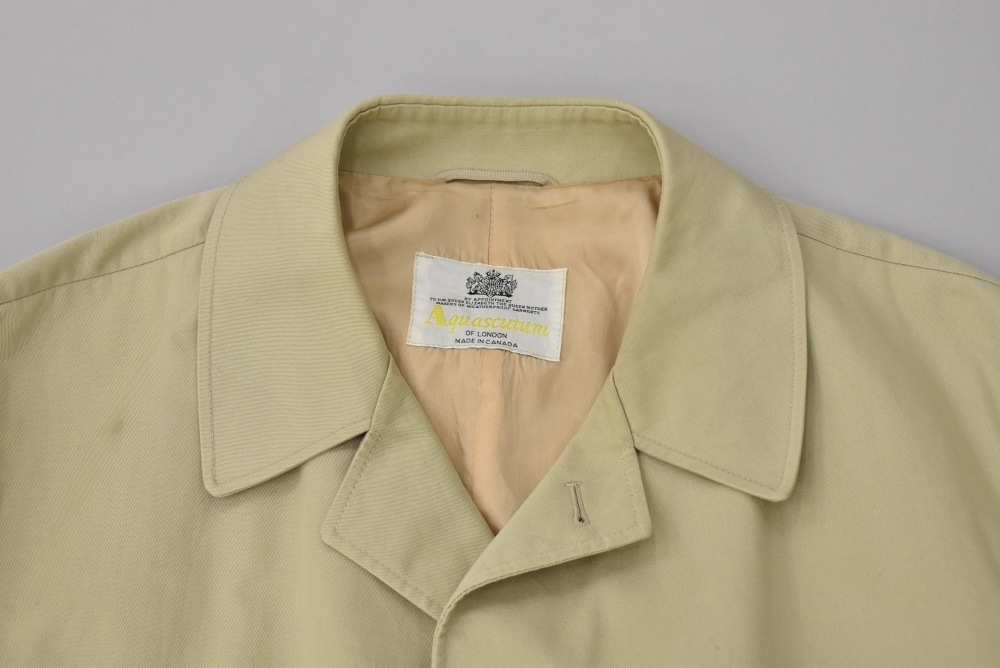 109486 ヴィンテージ「Aquascutum」ステンカラーコート 