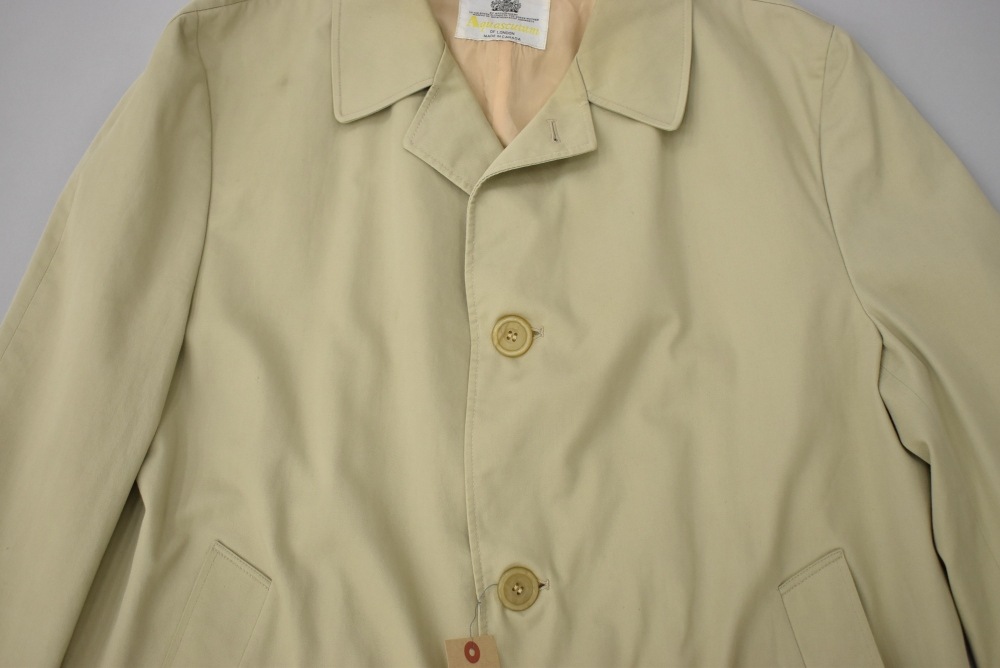 109486 ヴィンテージ「Aquascutum」ステンカラーコート 