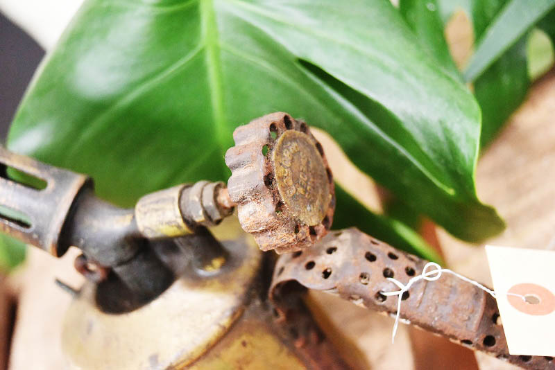 105302  「PRIMUS」 B.A.HJORTH プリムス　ブラス　トーチ　バーナー　ブロートーチ　コンロ　キャンプ　真鍮　MADE IN　SWEDEN