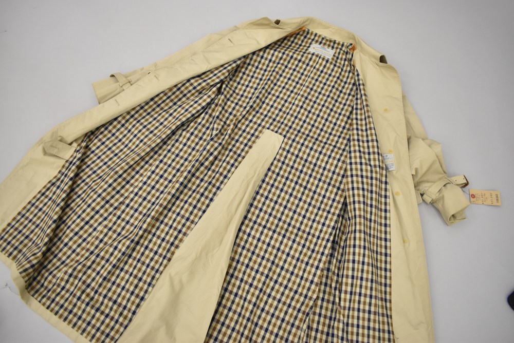 109362 ヴィンテージ「Aquascutum」ステンカラーコート  レディース