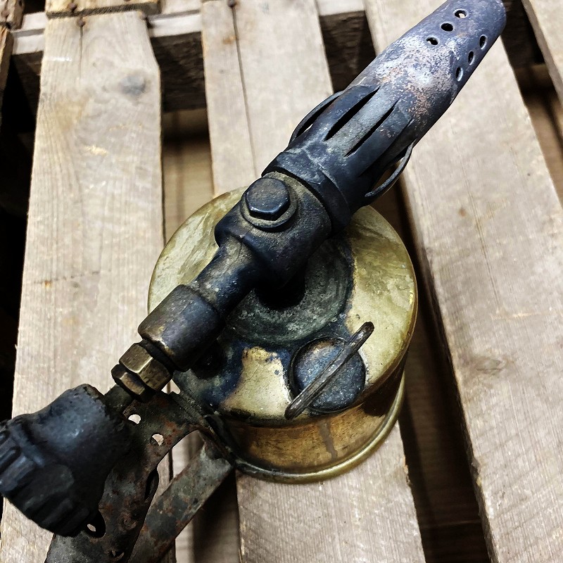 106022 MADE IN SBRITISH ブラス トーチ バーナー ブロートーチ コンロ キャンプ 真鍮