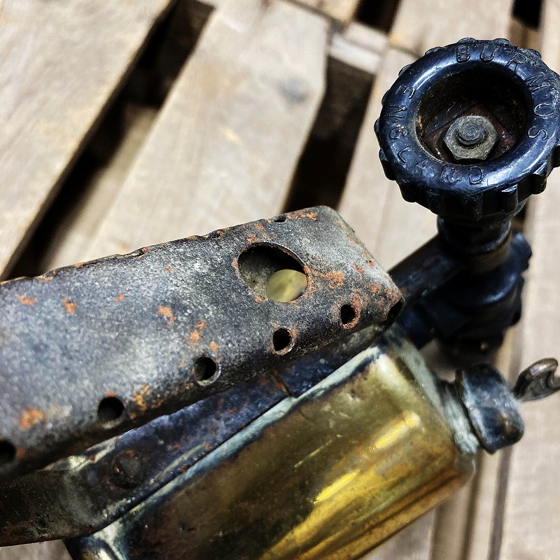 106022 MADE IN SBRITISH ブラス トーチ バーナー ブロートーチ コンロ キャンプ 真鍮