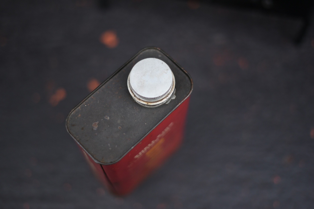 SHELL X-100 MOTOR OIL オイル缶 102004