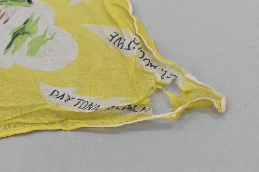 108847 ヴィンテージ 中判 スーベニア スカーフ Souvenir scarf