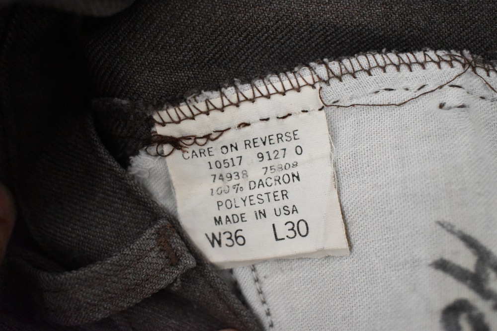 108926  「Levi's Sta-Prest」パンツ　MADE IN USA Levis リーバイス