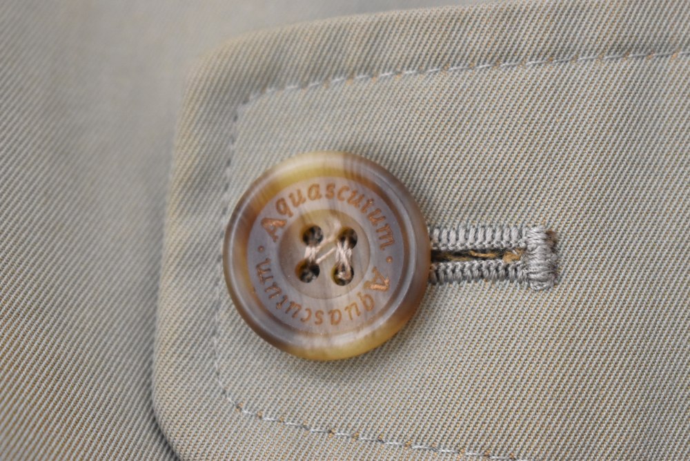 109148 ヴィンテージ「Aquascutum」ステンカラーコート 